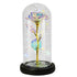 Galaxy Rose Gift with LED string lights